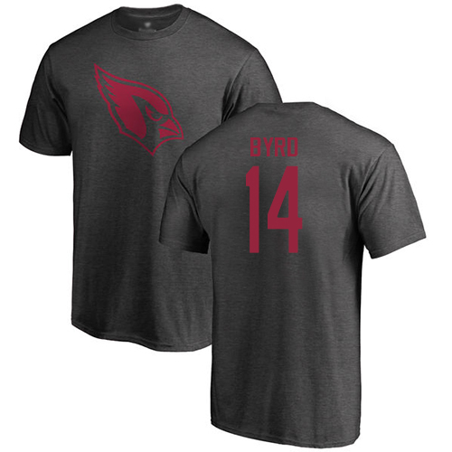 Arizona Cardinals Men Ash Damiere Byrd One Color NFL Football 14 T Shirt